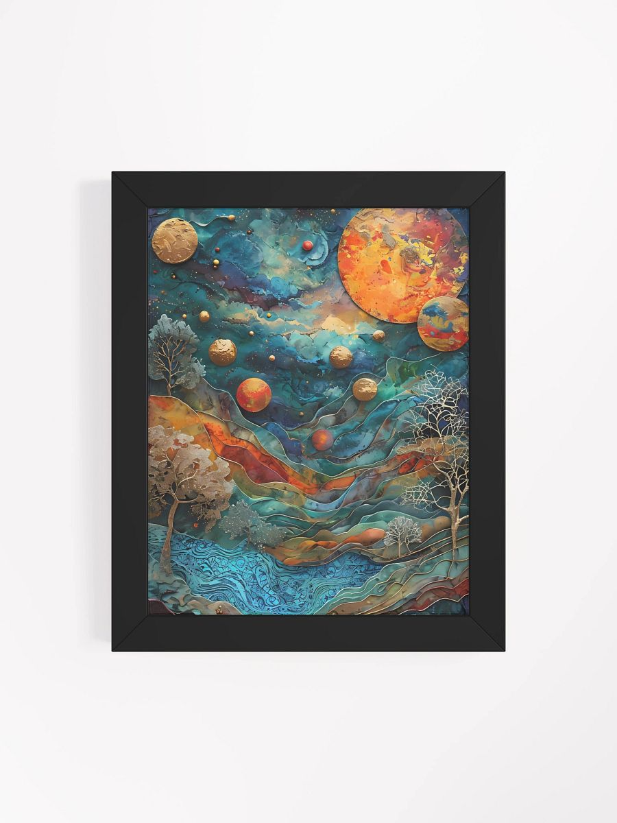 Celestial Dreamscape Framed Poster product image (5)