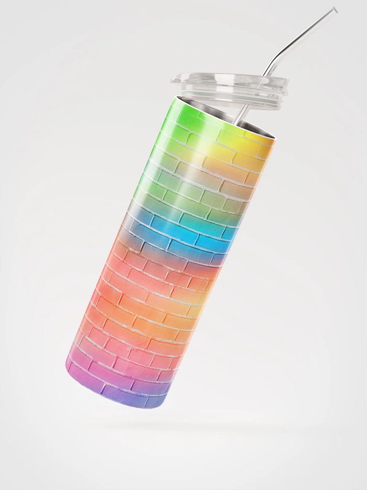 Rainbow Brick Stainless Steel Tumbler product image (2)
