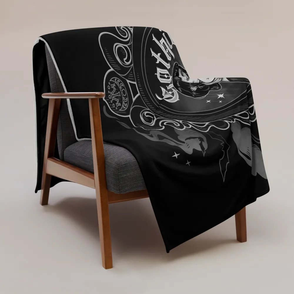 𝖌𝖔𝖙𝖍𝖎𝖈𝖈 throw blanket product image (3)
