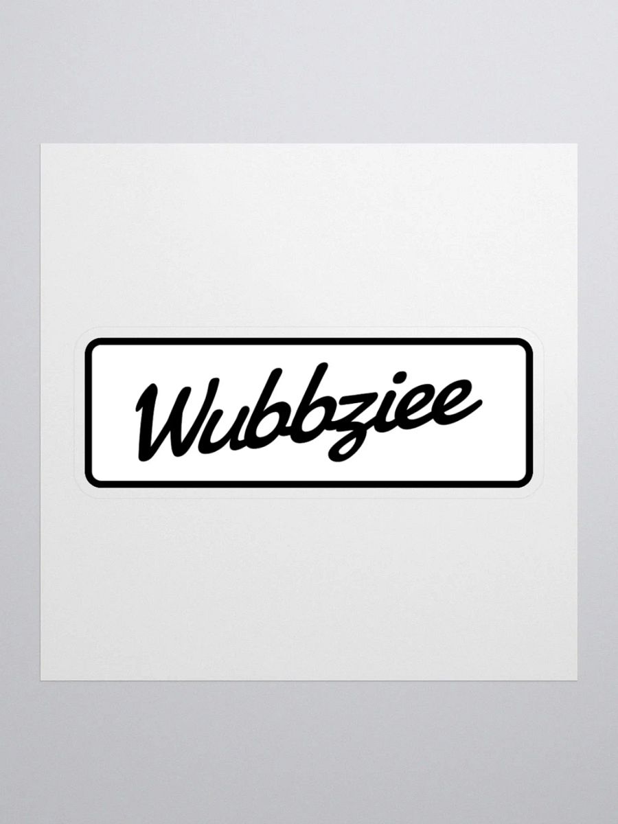 Wubbziee Die-Cut Sticker product image (2)