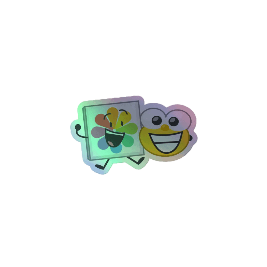 App & Jimmy Holographic Sticker product image (1)