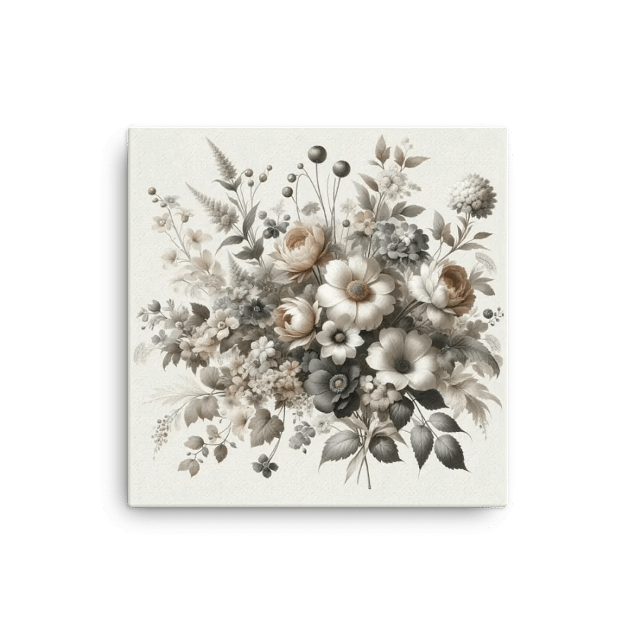 Neutral Toned Floral Wall Art product image (1)