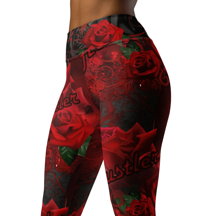 Hustler Rose Yoga Leggings product image (4)