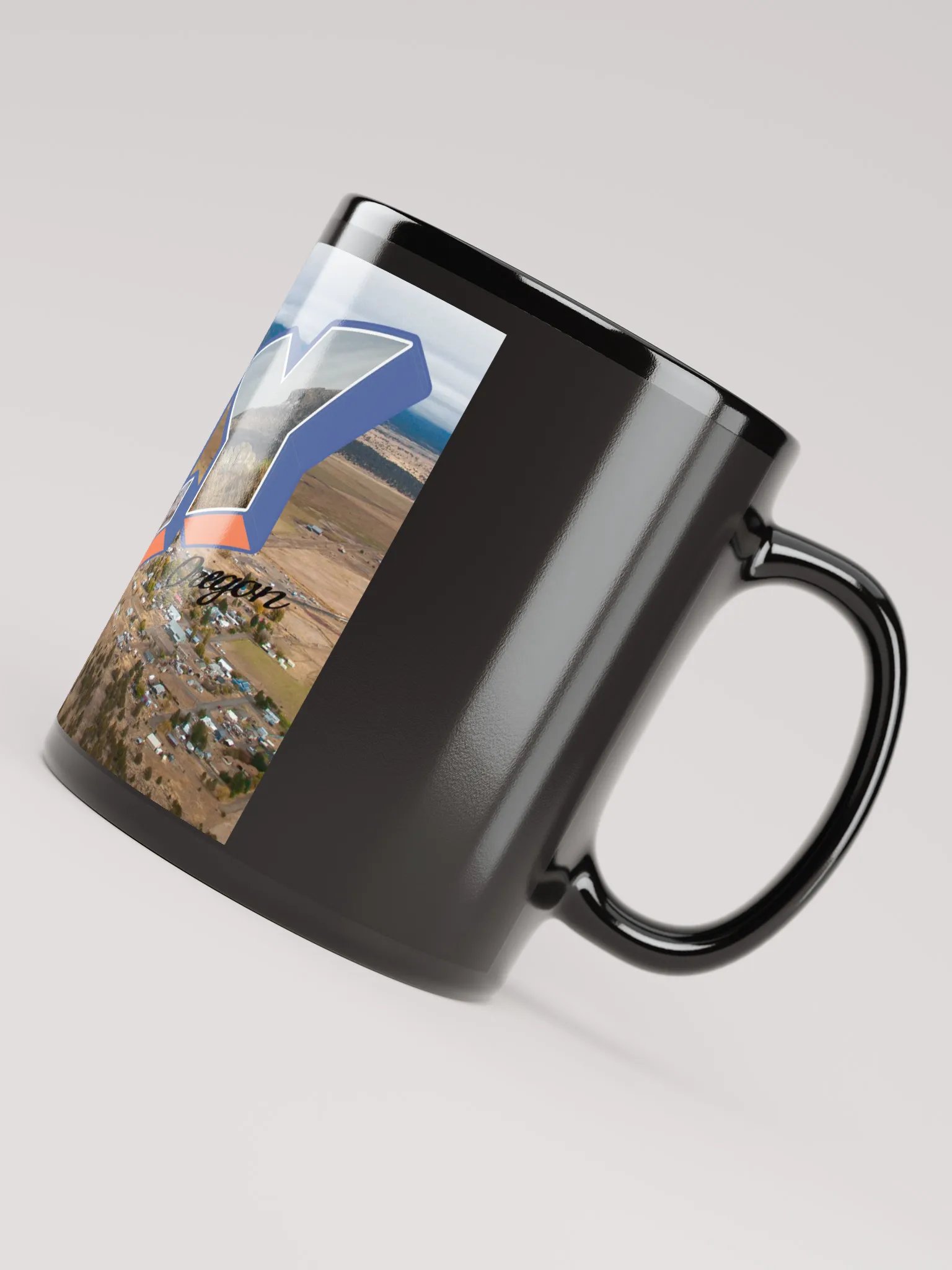 Greetings From Bly Coffee Cup (Black) product image (5)