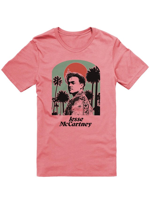 Palm Trees T-Shirt - Mauve product image (1)