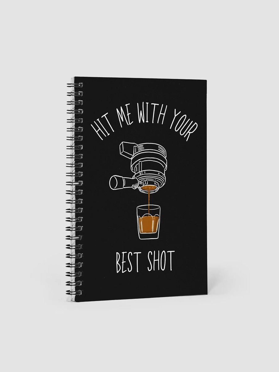 Hit Me With Your Best Shot Notebook product image (1)