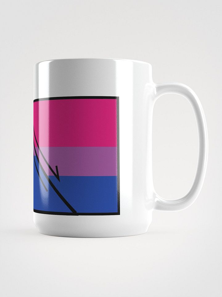 Faulted Pride Flags- Bi Mug product image (1)