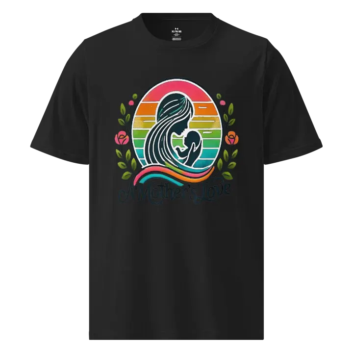 Mother's Love Silhouette Athletic T-Shirt product image (1)