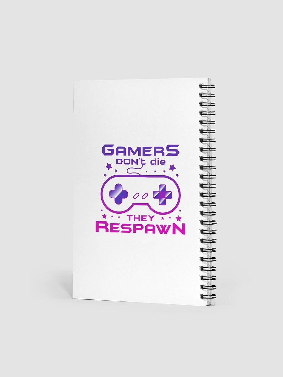 Gamers Don't Die Note Book product image (2)