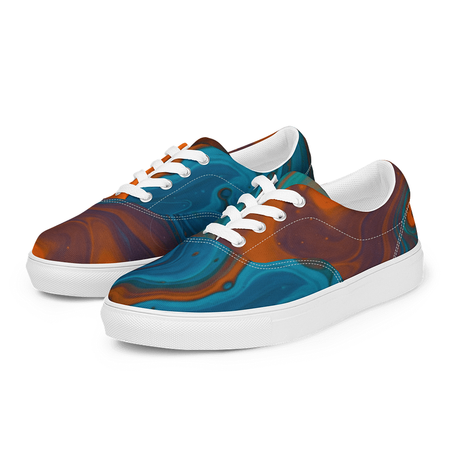 S³ Liquid Rouge Flourish Laced Canvas Shoes product image (5)
