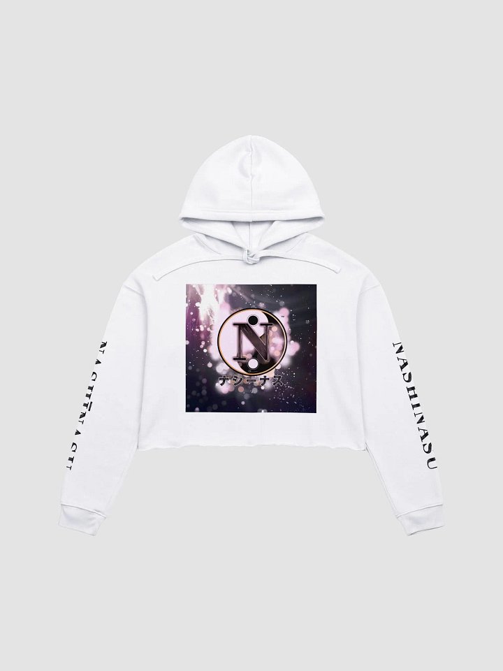 NASHĪNASU ナシーナス - CozyChic Fleece Crop Hoodie (Blossom Tier Edition) product image (1)