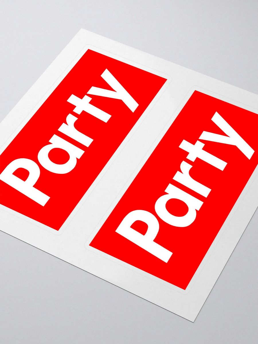 Double Trouble Party Stickers product image (3)