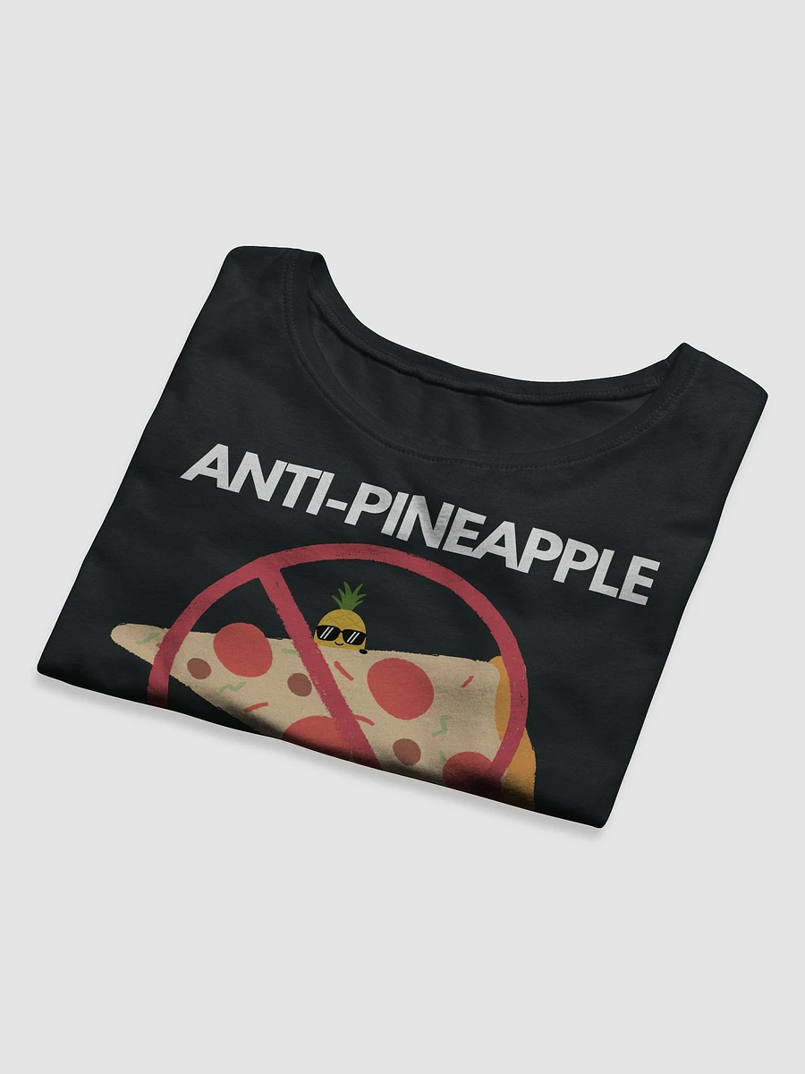 Anti Pineapple Pizza White Lettering Cut Off Tee product image (10)