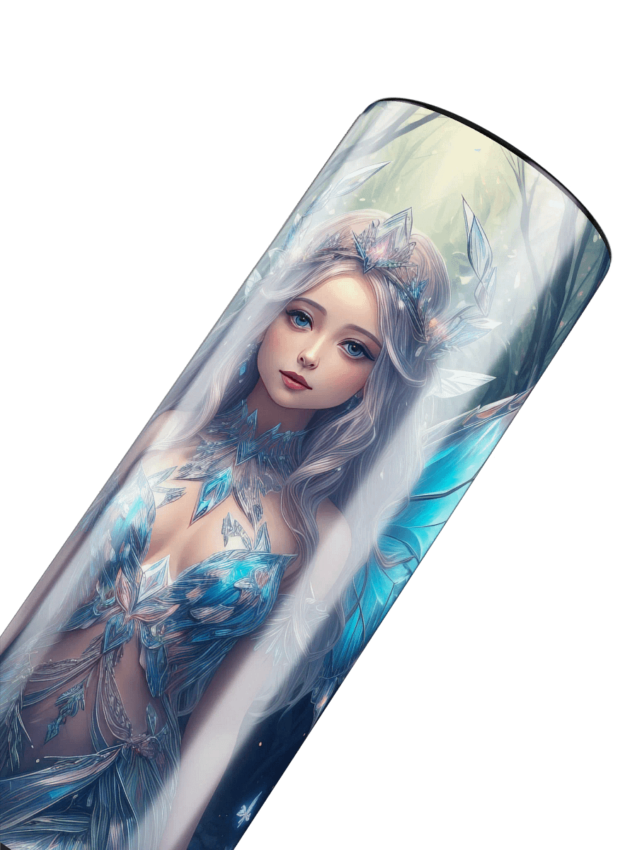 Crystal Night Fairy 20 oz Skinny Stainless Steel Tumbler - v2 product image (6)