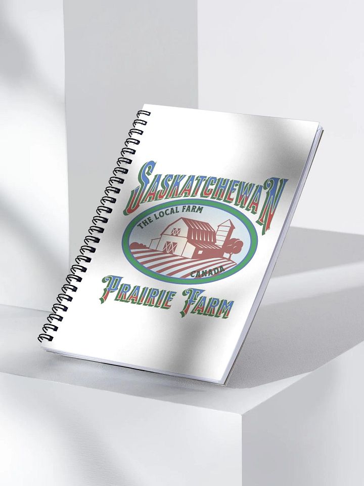 Saskatchewan Prairie Farm Spiral Notebook product image (2)