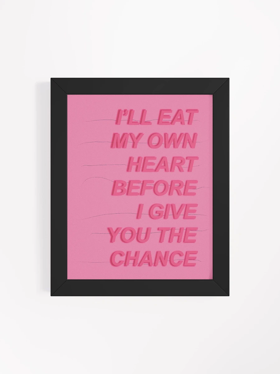 Heart Eater Framed Art Print product image (4)