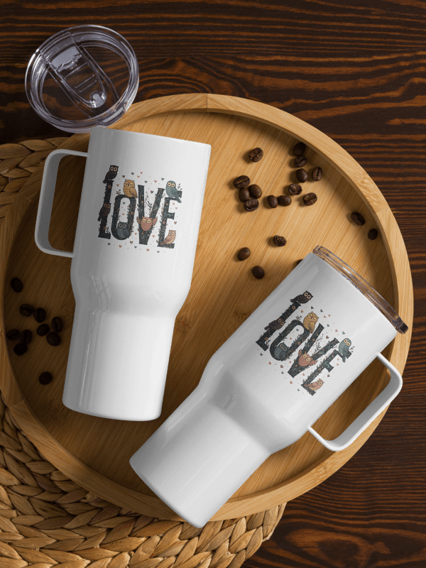 Owl Love Travel Mug product image (1)
