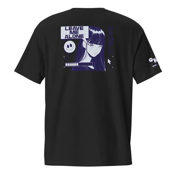Leave Me Alone Anime Pocket Tee product image (1)