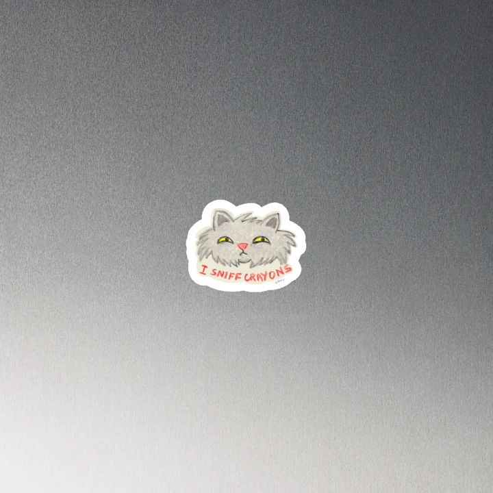 I Sniff Crayons Magnet product image (4)