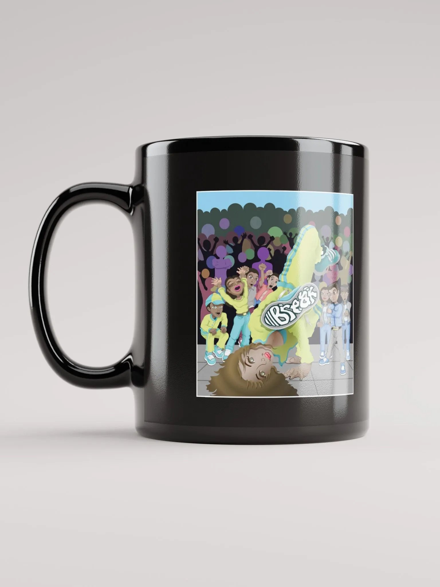 B-Girl's Spotlight During The Day Mug - Black product image (11)