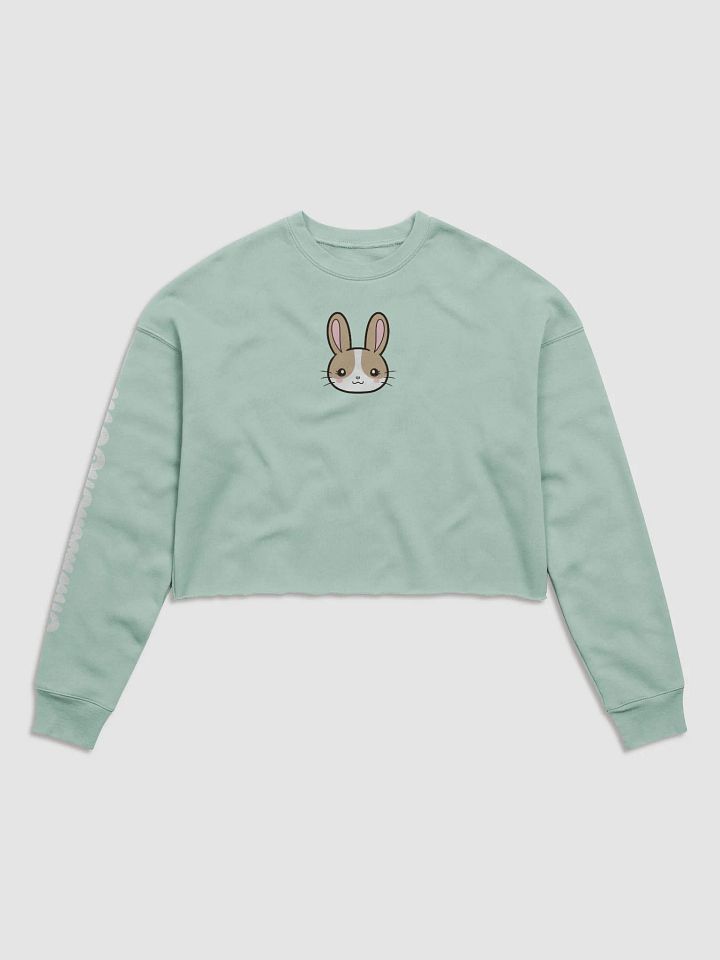 Bunny Women's Fleece Crop Sweatshirt product image (1)