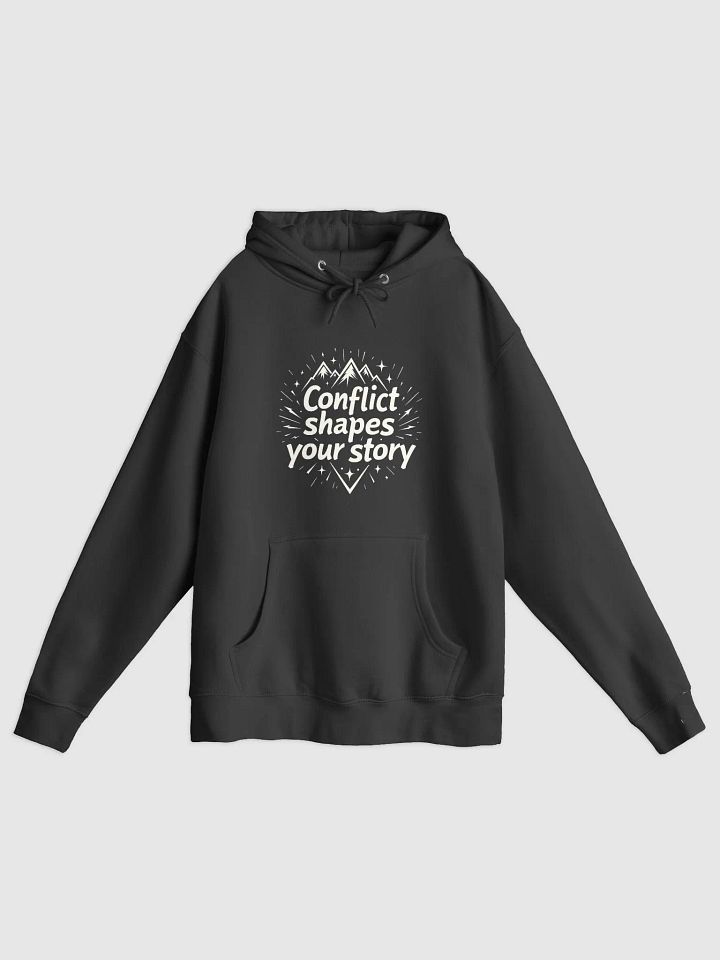 Unlock Your Inner Hero: Conflict Shapes Your Story- Hoodie – Inspired by Chris Hemsworth’s Journey product image (1)