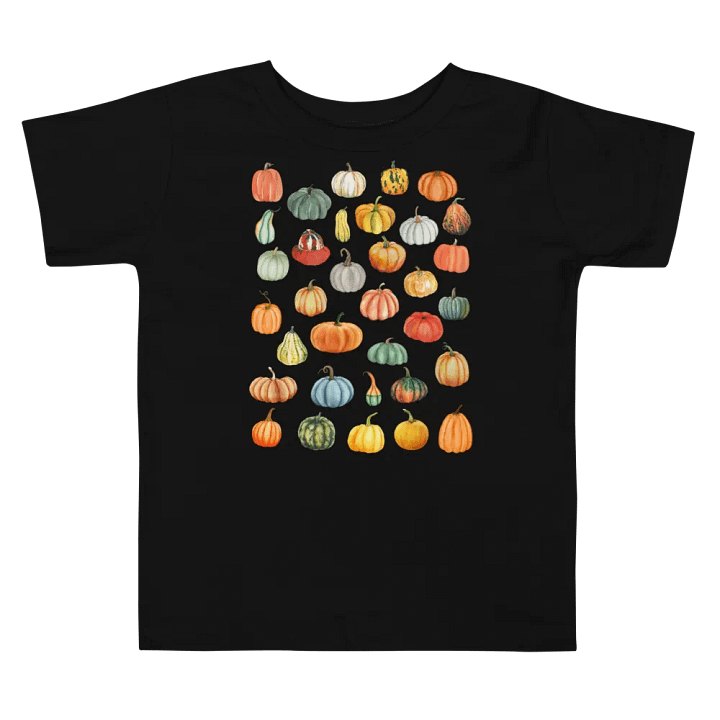 Watercolor Squash & Pumpkin Collage Toddler T-Shirt product image (1)