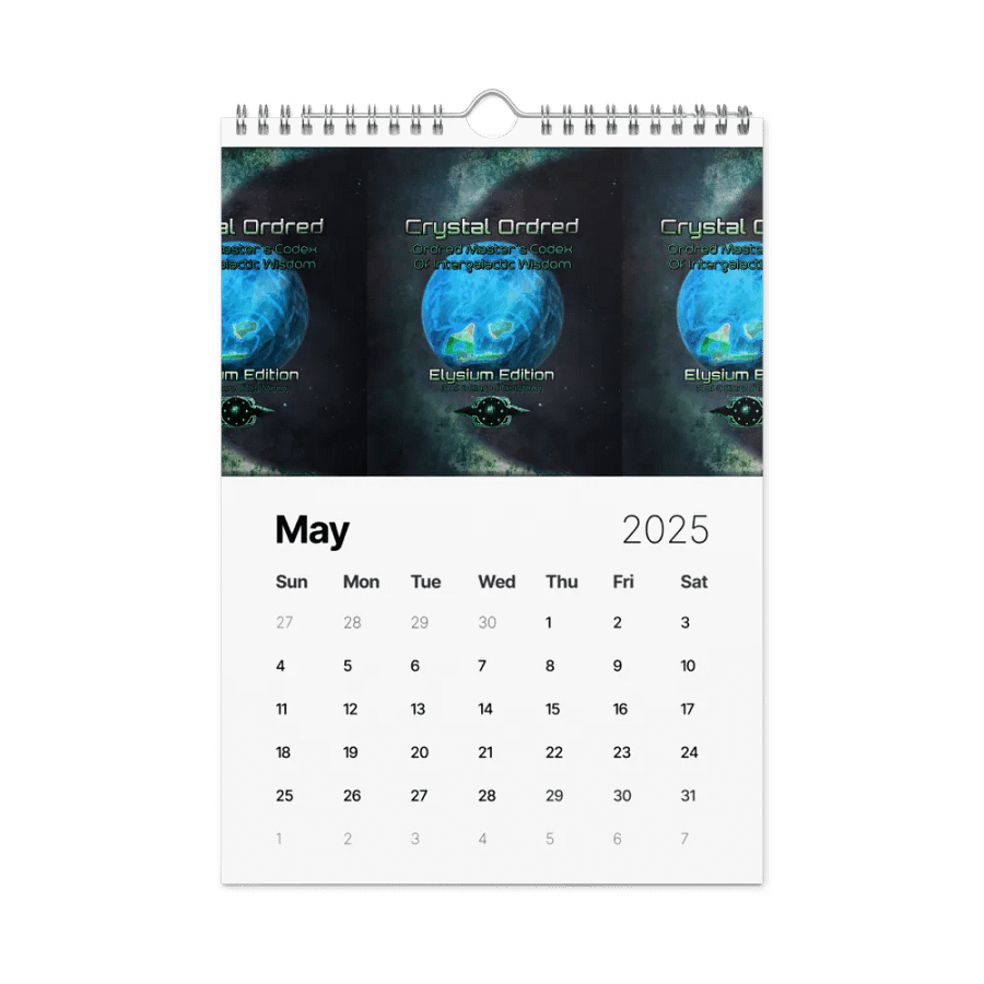 Crystal Ordred Calendar product image (10)