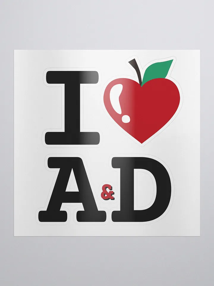 I Heart AD Stickers product image (1)