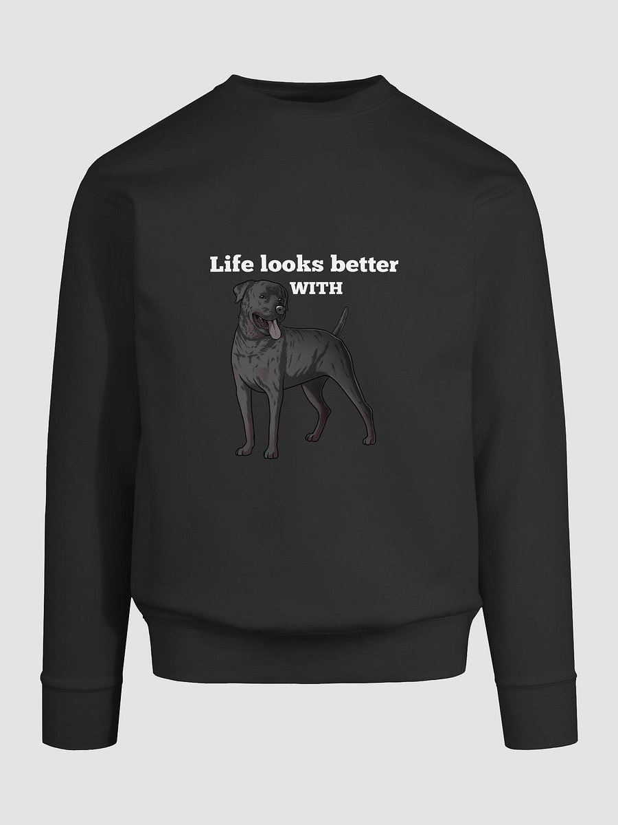 Trust The Vibe: "Life Looks Better with My Dog" Statement Sweatshirt product image (77)