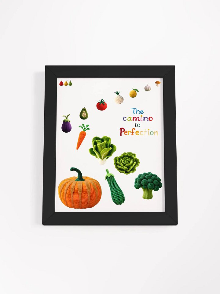 CozyAvocado Framed High-Quality Matte Poster "The Camino to Perfection" product image (8)