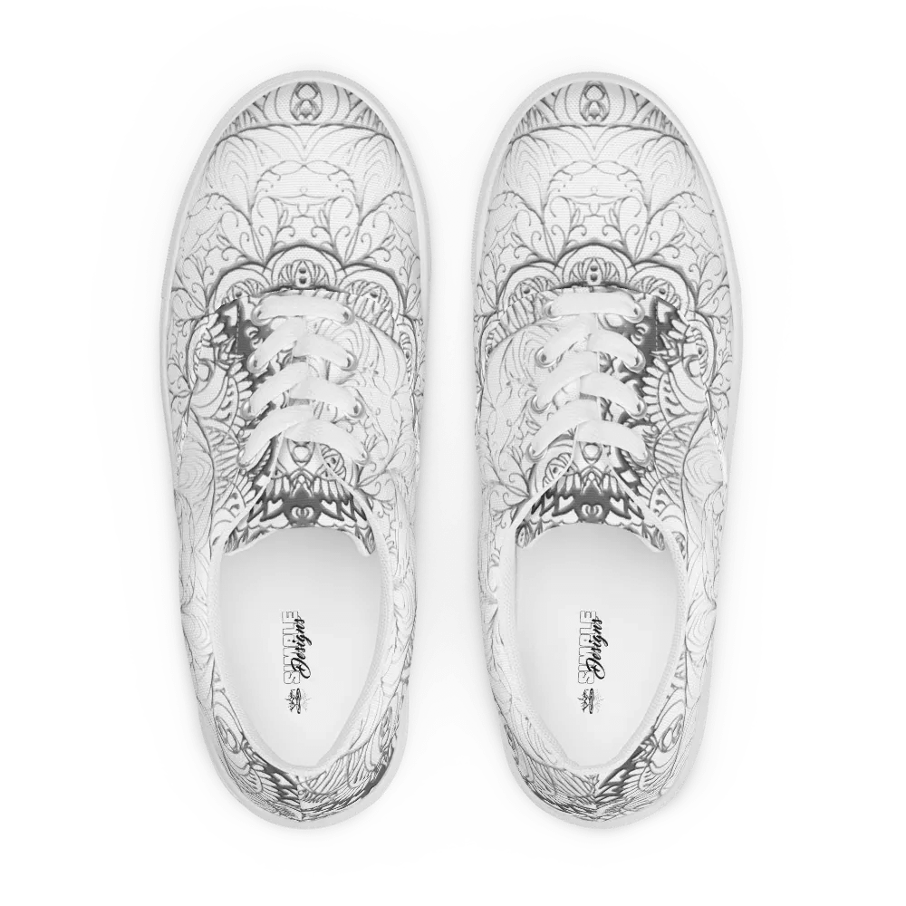 Symmetry Mandala Canvas Shoes product image (3)