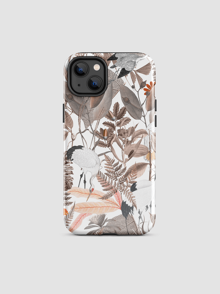 White Ecotone Tough iPhone Case product image (2)