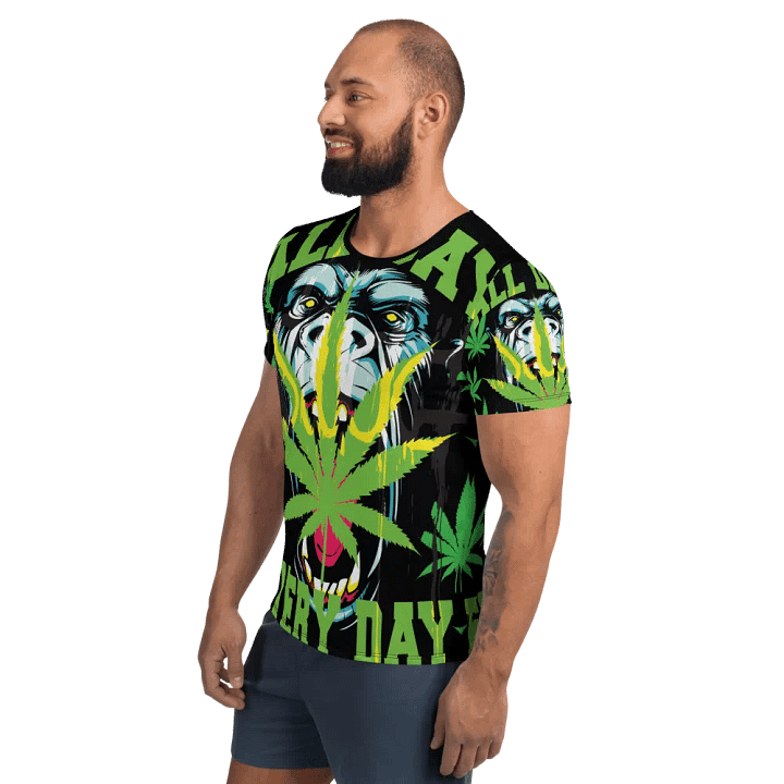 Gorilla Warfare | All-Over Print Athletic T-Shirt product image (2)
