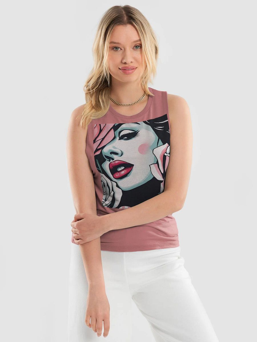 Rosy Muse Flowy Tank product image (3)