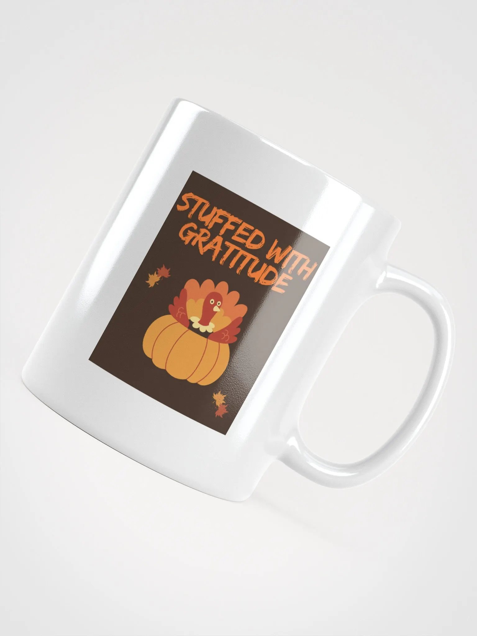 🦃🍁 THANKSGIVING FUNNY MUGS 4 U - “Stuffed with Gratitude.” product image (11)