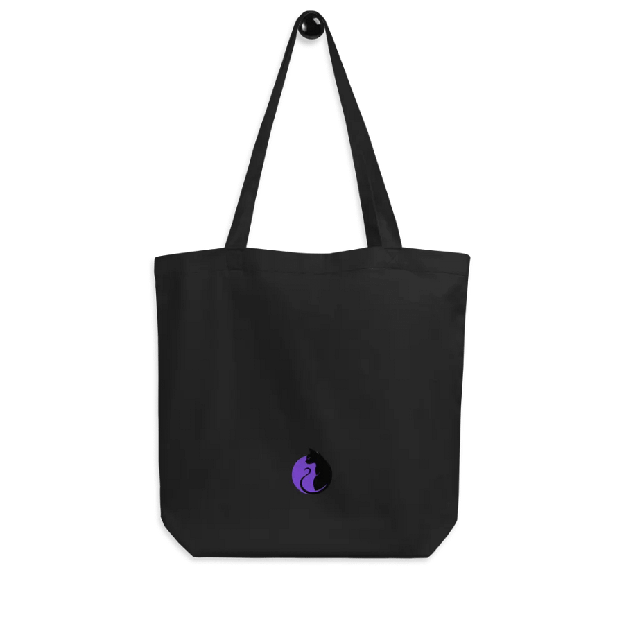 KawaiKitten Black Tote Bag product image (9)