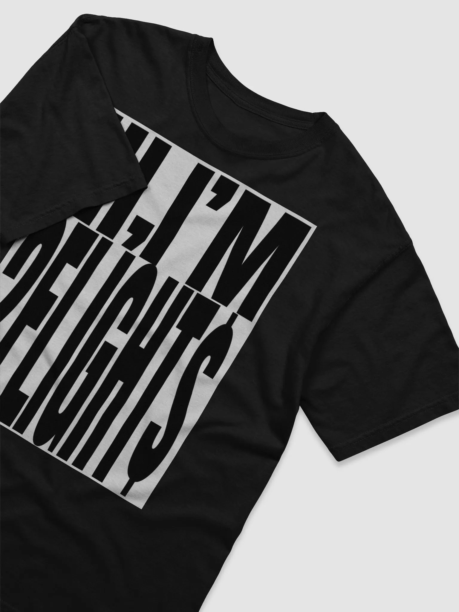 Hi, I'm 2Flight$ tee product image (3)