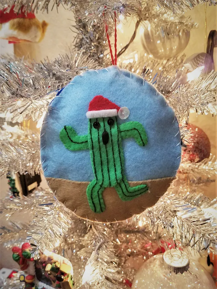 Cactuar Felt Ornament product image (1)