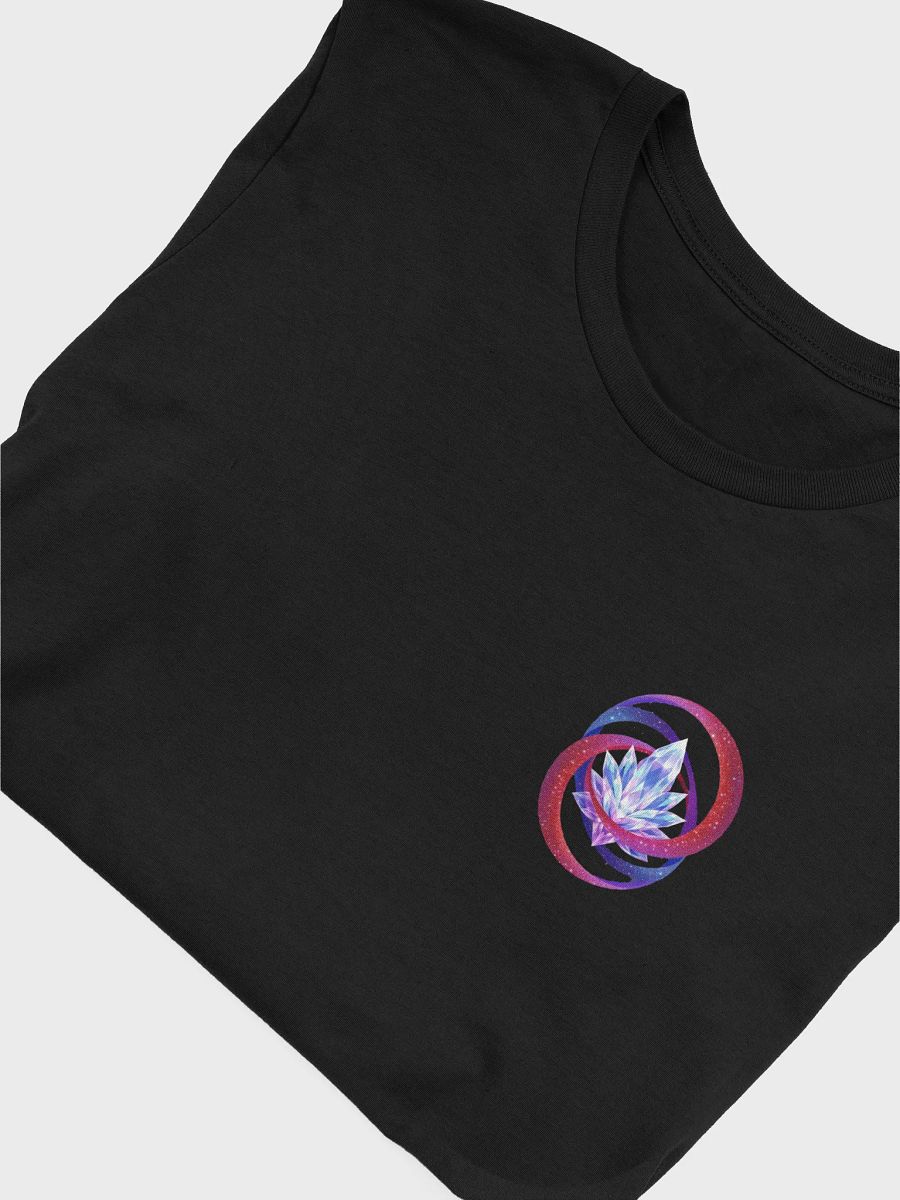 Luminous Crystal Blossom Pocket Area Design Tee product image (5)