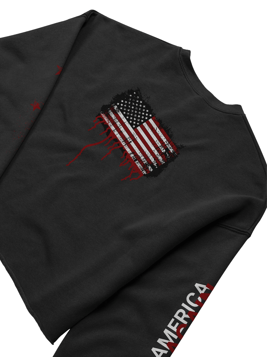 Make America Goth Again - Statement Cropped Fleece - Sacrilegious Gothic Design for Rebels product image (6)