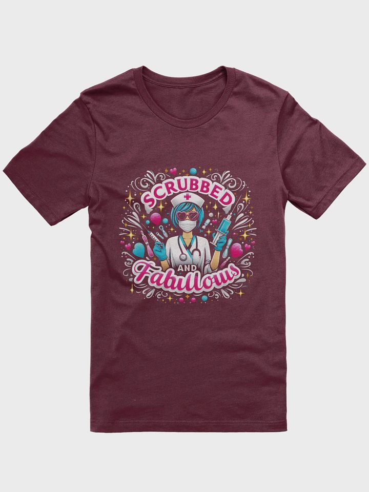 Fabulous Nurse Blue Hair T-Shirt product image (5)