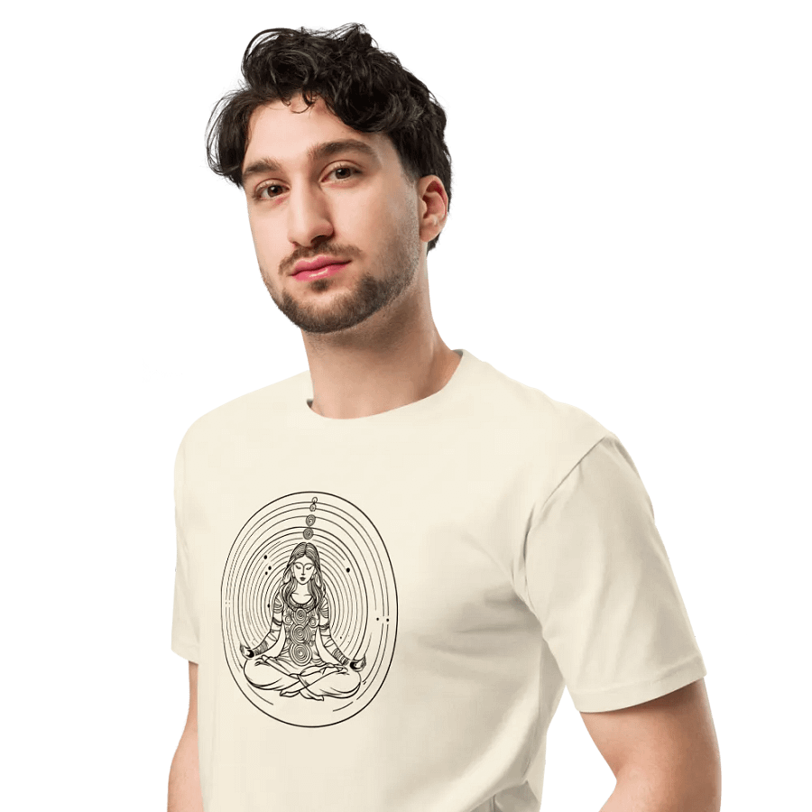 [Meditation 2 - Black] Unisex Tee product image (5)