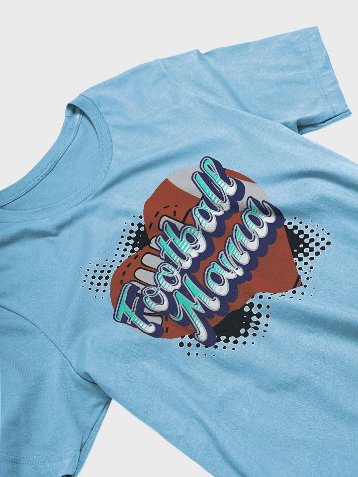 Mama Heart Football T-Shirt product image (32)