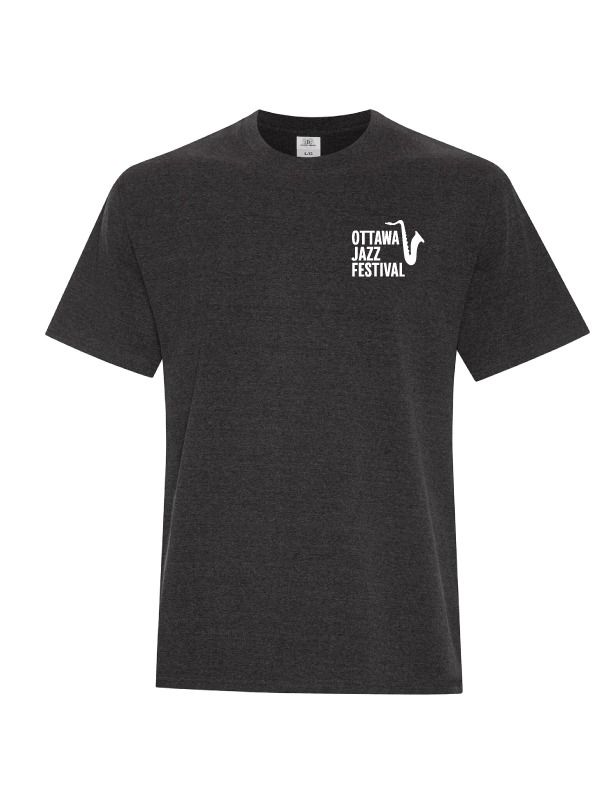 Ottawa Jazz Festival 2024 T-Shirt Grey & White product image (2)