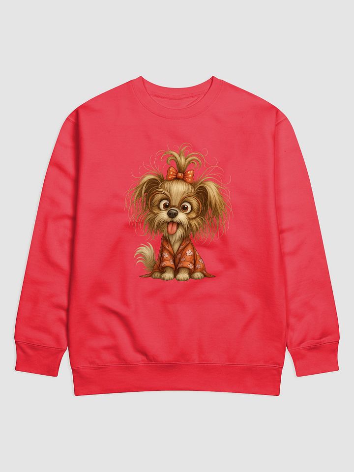 Floral Pup Fashion Sweatshirt product image (1)