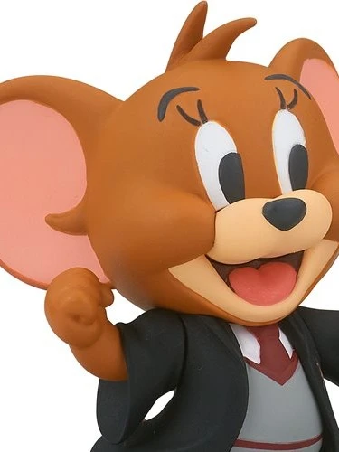 Banpresto Tom and Jerry Gryffindor Jerry WB 100th Anniversary Collection Statue - Adorable Plastic Collectible product image (1)