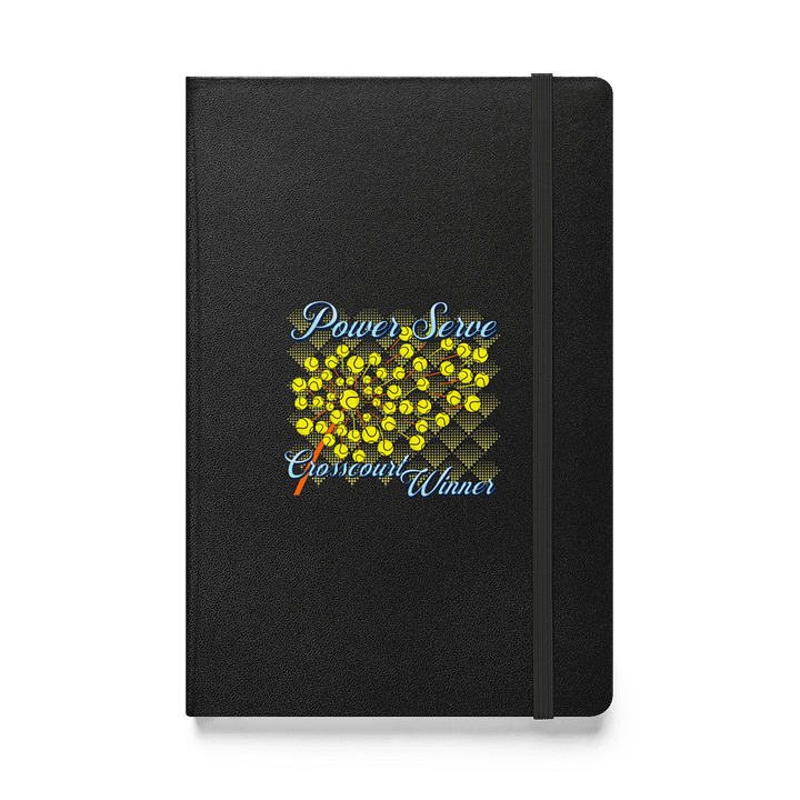 Dandelion Tennis Power Serve Crosscourt Winner Dreams Hardcover Notebook product image (1)