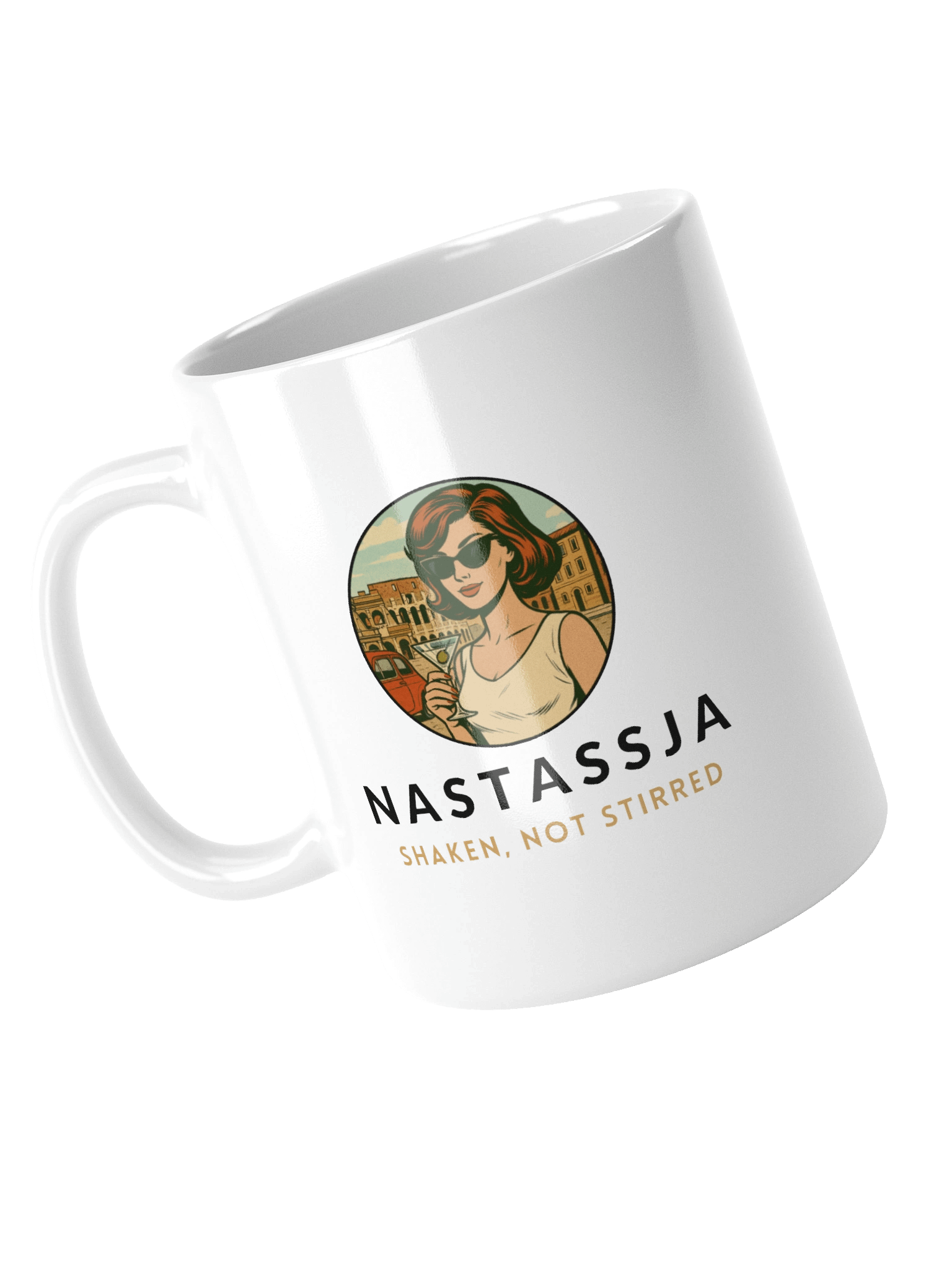☕ Nastassja “Shaken, Not Stirred” Mug product image (4)