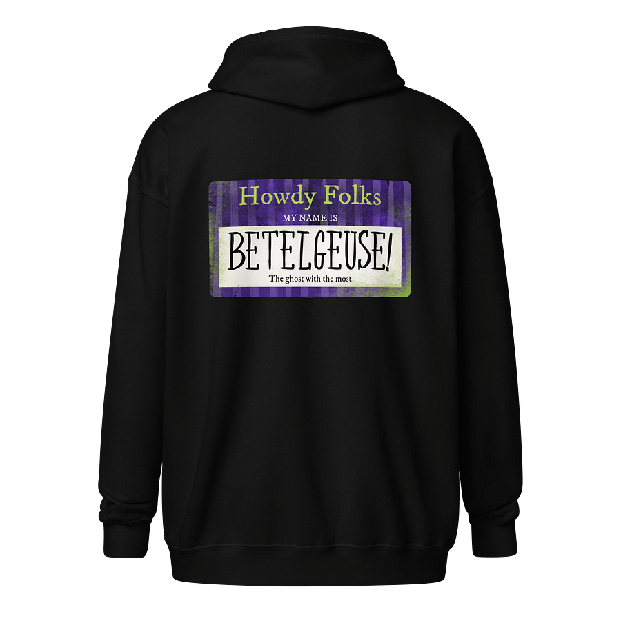 [UM Designs] My Name Is - Unisex Graphic Zip Hoodie product image (1)